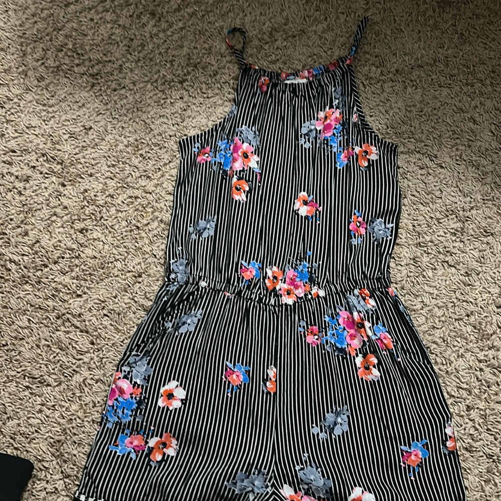 Small Floral Romper